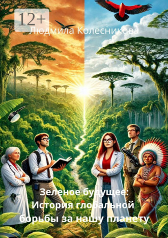 Обложка книги «Зеленое будущее: История глобальной борьбы за нашу планету»