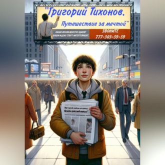 Обложка книги «Григорий Тихонов. Путешествие за мечтой»