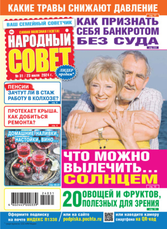 Обложка книги «Народный совет №31/2024»