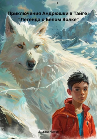 Обложка книги «Приключения Андрюшки в Тайге : «Легенда о Белом Волке»»