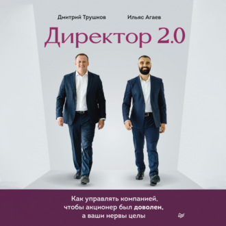 Обложка книги «Директор 2.0. Как управлять компанией, чтобы акционер был доволен, а ваши нервы целы»