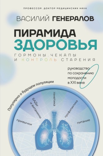 Обложка книги «Пирамида здоровья: гормоны, чекапы и контроль старения»