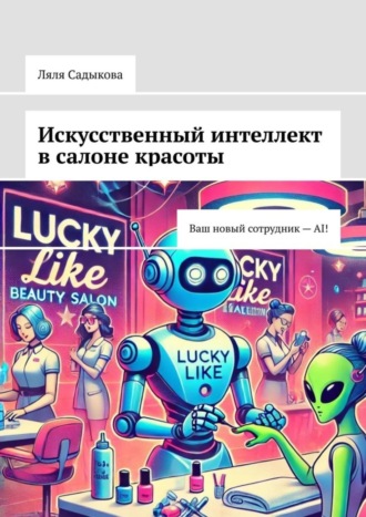 Обложка книги «Искусственный интеллект в салоне красоты. Ваш новый сотрудник – AI!»