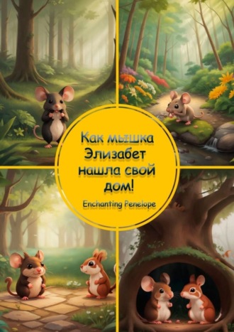 Обложка книги «Как мышка Элизабет нашла свой дом!»
