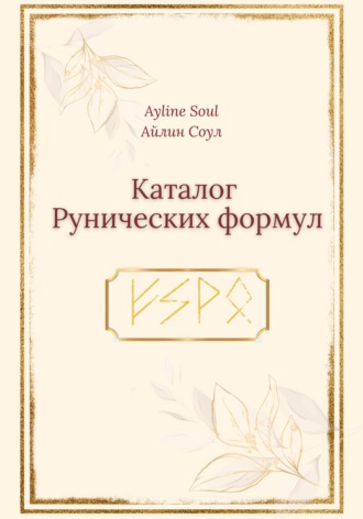 Обложка книги «Каталог Рунических Формул»