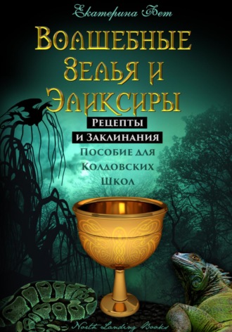 Обложка книги «Волшебные Зелья и Эликсиры. Рецепты и Заклинания. Пособие для Колдовских Школ»