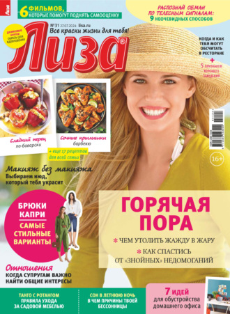 Обложка книги «Журнал «Лиза» №31/2024»
