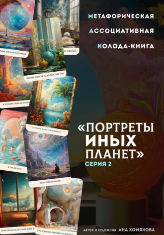 Обложка книги «Метафорическая ассоциативная колода-книга "Портреты иных планет". Серия 2»