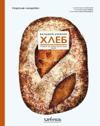 Обложка книги «Хлеб. Большой учебник. Готовьте, как профессиональный пекарь»