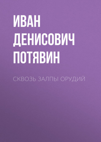 Иван Денисович Потявин. Сквозь залпы орудий