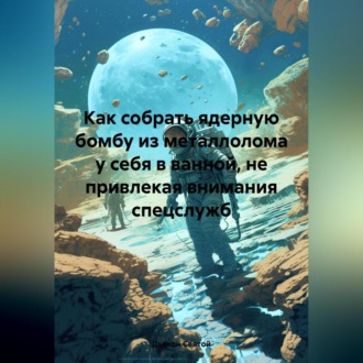 Обложка книги «Как собрать ядерную бомбу из металлолома у себя в ванной, не привлекая внимания спецслужб»