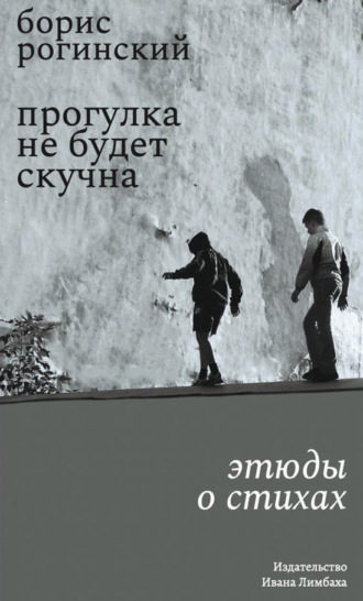 Борис Рогинский. Прогулка не будет скучна. Этюды о стихах