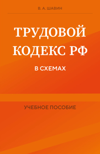 Обложка книги «Трудовой кодекс РФ в схемах»