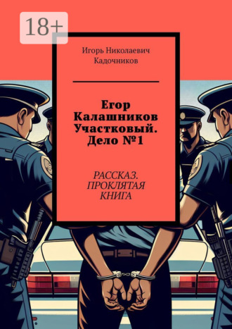 Обложка книги «Егор Калашников участковый. Дело №1. Рассказ. Проклятая книга»