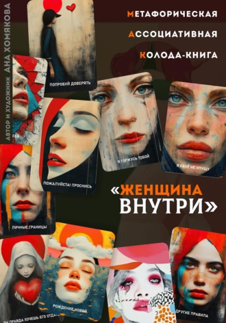 Обложка книги «Метафорическая ассоциативная колода - книга "Женщина внутри"»