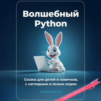 Обложка книги «Волшебный Python. Сказка для детей и новичков, с наглядным и ясным кодом»