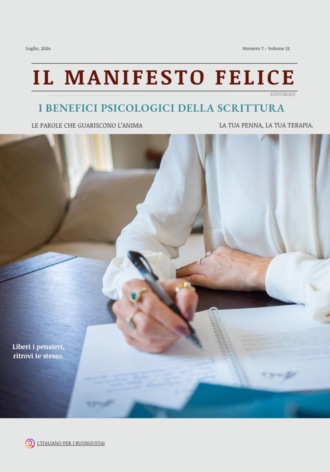 Евгения Ревуцкая. IL MANIFESTO FELICE I Benefici psicologici della scrittura