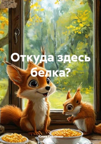 Обложка книги «Откуда здесь белка?»
