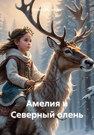 Обложка книги «Амелия и Северный олень»