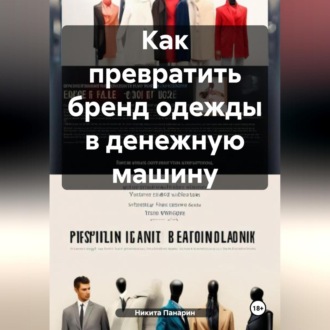 Обложка книги «Как превратить бренд одежды в денежную машину»