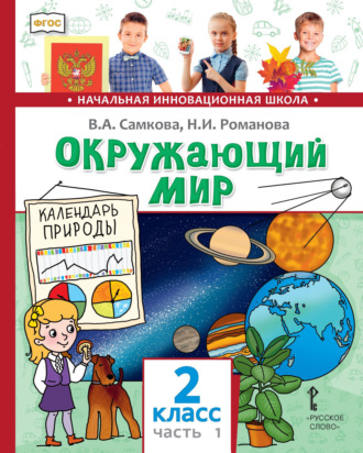 Обложка книги «Окружающий мир. 2 класс. Часть 1»