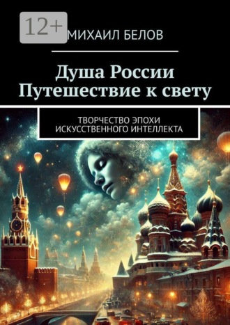 Обложка книги «Душа России. Путешествие к свету. Творчество эпохи искусственного интеллекта»