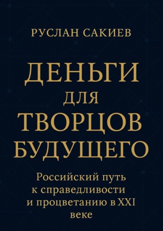 Руслан Сакиев. Деньги для творцов будущего