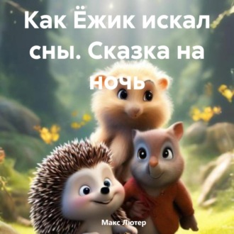 Обложка книги «Как Ёжик искал сны. Сказка на ночь»