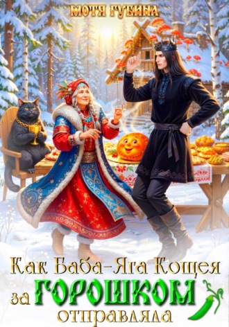 Обложка книги «Как баба Яга Кощея за горошком отправляла»