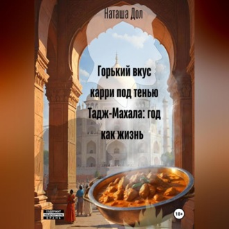 Обложка книги «Горький вкус карри под тенью Тадж-Махала: год как жизнь»