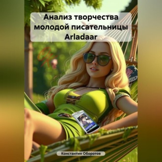 Обложка книги «Анализ творчества молодой писательницы Arladaar»