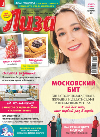 Обложка книги «Журнал «Лиза» №37/2024»