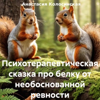 Обложка книги «Психотерапевтическая сказка про белку от необоснованной ревности»