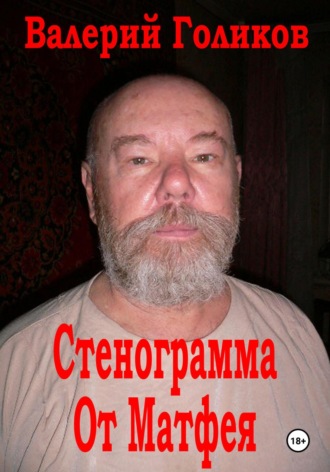 Обложка книги «Стенограмма от Матфея»