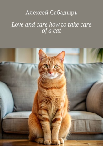 Алексей Сабадырь. Love and care how to take care of a cat