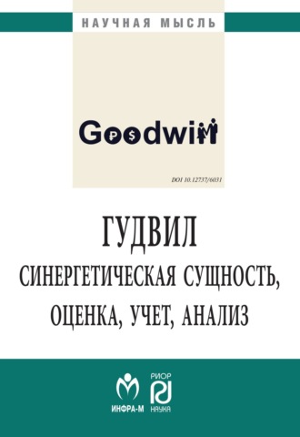 Алексей Евгеньевич Иванов. Гудвил: синергетическая сущность, оценка, учет, анализ