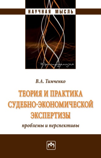 Владимир Александрович Тимченко. Теория и практика судебно-экономической экспертизы: проблемы и перспективы