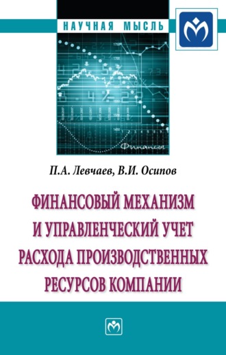 Петр Александрович Левчаев. Финансовый механизм и управленческий учет расхода производственных ресурсов компании