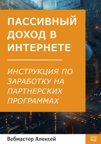 Обложка книги «Пассивный доход в интернете. Пошаговая инструкция по заработку на партнерских программах»