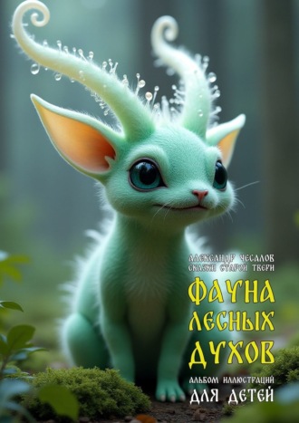 Обложка книги «Сказки старой Твери: фауна лесных духов. Альбом иллюстраций для детей»