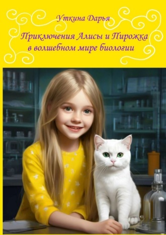 Обложка книги «Приключения Алисы и Пирожка в волшебном мире биологии»