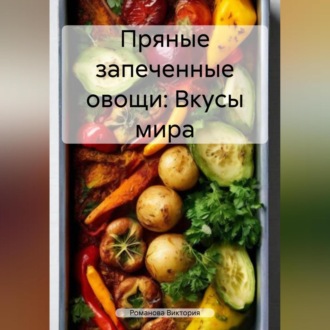 Обложка книги «Пряные запеченные овощи: Вкусы мира»
