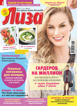 Обложка книги «Журнал «Лиза» №41/2024»