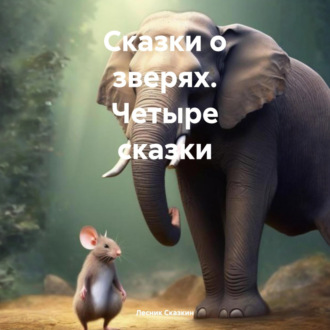 Обложка книги «Сказки о зверях. Четыре сказки»