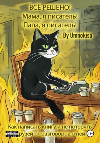 Umnokisa. Всё решено! Мама, я писатель! Папа, я писатель! Как написать книгу и не потерять друзей от разговоров о ней