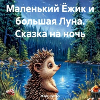 Обложка книги «Маленький Ёжик и большая Луна. Сказка на ночь»