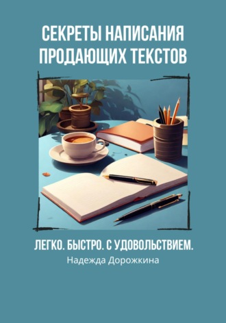 Обложка книги «Секреты написания продающих текстов. Легко, быстро, с удовольствием»