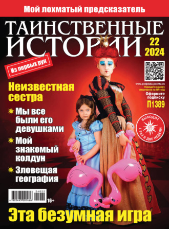 Обложка книги «Таинственные истории №22/2024»