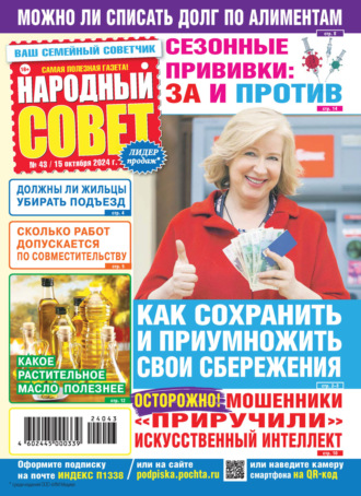 Обложка книги «Народный совет №43/2024»