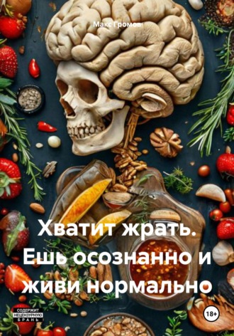 Обложка книги «Хватит жрать. Ешь осознанно и живи нормально»
